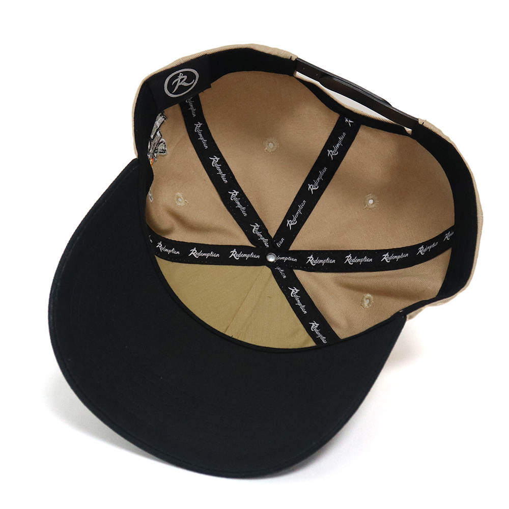 Pillage Series Snapback (Beige/Black)