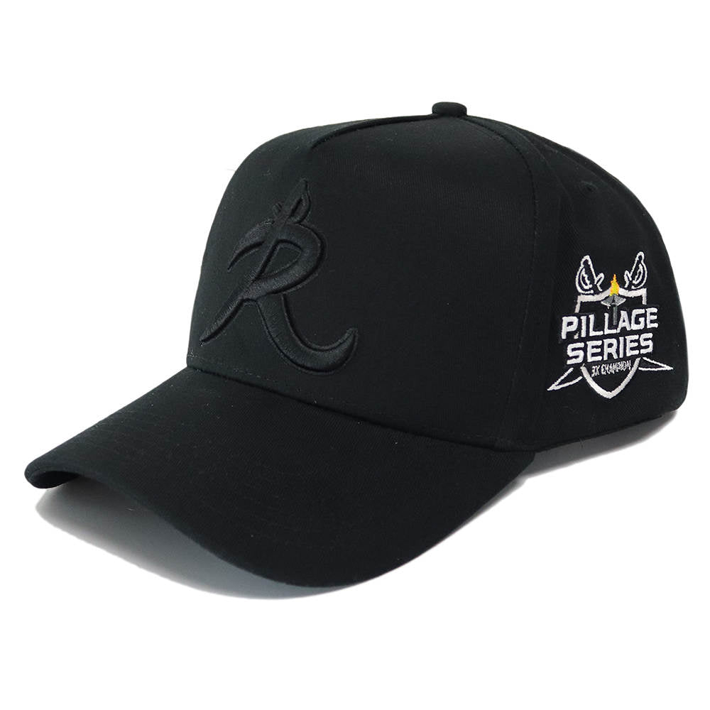 Pillage Series Snapback (Black/Black)